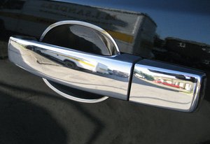 Range Rover Sport Door Handle Scuff Plates - Stainless Preview